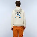 Thumbnail 3 of Napapijri Men's Fiemme Printed Hoody - Beige Dimity