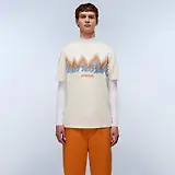 Thumbnail 2 of Napapijri Men's Fiemme Printed T-Shirt - Beige Dimity