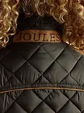Thumbnail 10 of Joules Women's Braemar Luxe Showerproof Diamond Quilted Gilet - Khaki Green