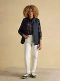 Thumbnail 9 of Joules Women's Minx Showerproof Diamond Quilted Gilet - Navy Blue
