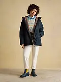 Thumbnail 4 of Joules Women's Coverwell Waterproof Fleece Lined Coat - Navy