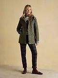 Thumbnail 4 of Joules Women's Portwell Waterproof Raincoat - Green Grapeleaf