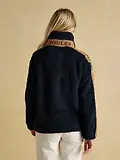 Thumbnail 3 of Joules Women's Tilly Quarter Zip Borg Fleece - Navy