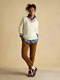 Thumbnail 3 of Joules Women's Calla Corduroy Trousers - Tan Brown