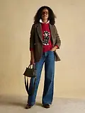 Thumbnail 8 of Joules Women's Dachshund Jumper - Red