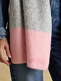 Thumbnail 5 of Joules Women's Popley Stripe Scarf - Pink/Grey