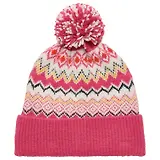 Thumbnail 1 of Joules Women's Kara Fairisle Bobble Beanie Hat - Pink