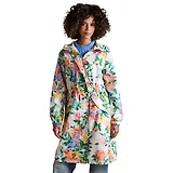 Thumbnail 1 of Joules Women's Holkham Waterproof Packable Hooded Raincoat - Floral