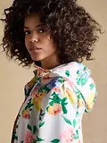 Thumbnail 5 of Joules Women's Holkham Waterproof Packable Hooded Raincoat - Floral