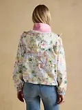 Thumbnail 3 of Joules Women's Rainly Waterproof Packable Raincoat with Hood - Cream