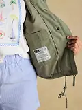 Thumbnail 15 of Joules Women's Hove Waterproof Windbreaker Jacket - Khaki Green