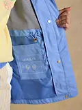 Thumbnail 8 of Joules Women's Portwell Hooded Waterproof Raincoat - Blue