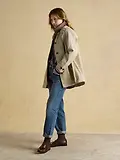 Thumbnail 4 of Joules Women's Rainmore Waterproof Button Through Raincoat - Neutral