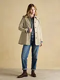 Thumbnail 10 of Joules Women's Rainmore Waterproof Button Through Raincoat - Neutral