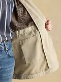 Thumbnail 11 of Joules Women's Rainmore Waterproof Button Through Raincoat - Neutral