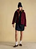 Thumbnail 3 of Joules Women's Effie Cable Knitted Bobble Hat - Navy