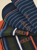 Thumbnail 3 of Joules Men's Kingsbury Socks 2 Pack - UK 7-12 - Navy Jonty Fox