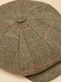 Thumbnail 6 of Joules Women's Harrogate Baker Boy Cap - Khaki Tweed