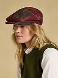 Thumbnail 2 of Joules Women's Ashby Flat Cap - Berry Tweed
