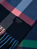 Thumbnail 6 of Joules Women's Langtree Scarf - Navy & Pink Check