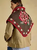 Thumbnail 2 of Joules Women's Kendra Triangle Scarf - Rose