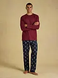 Thumbnail 5 of Joules Men's Dozer Relaxed Fit Pyjama Bottoms - Navy
