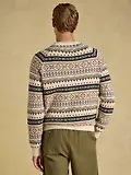 Thumbnail 3 of Joules Men's Intarsia Crew Ducks Sweater - Neutral
