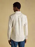 Thumbnail 3 of Joules Men's Checked Classic Fit Cotton Oxford Shirt - White