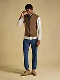 Thumbnail 4 of Joules Men's Checked Classic Fit Cotton Oxford Shirt - White