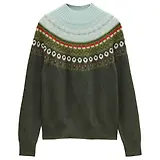 Thumbnail 1 of Joules Women's Landscape Pattern Cotton Blend Knitted Jumper - Green