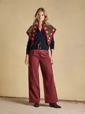 Thumbnail 7 of Joules Women's Cable Knit Button Up Cardigan - Navy