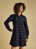 Thumbnail 2 of Joules Women's Maple Cord Shift Dress - Blue / Green Check