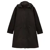 Thumbnail 1 of Joules Women's Rainaway Waterproof Longline Raincoat with Hood - Black