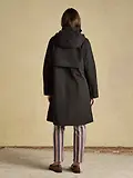 Thumbnail 3 of Joules Women's Rainaway Waterproof Longline Raincoat with Hood - Black