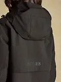 Thumbnail 10 of Joules Women's Rainaway Waterproof Longline Raincoat with Hood - Black