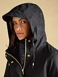 Thumbnail 8 of Joules Women's Portwell Waterproof Raincoat With Hood - Black
