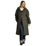 Thumbnail 1 of Joules Women's Coverall Oversized Fleece Lined Waterproof Coat - Green