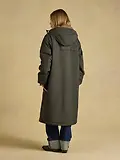 Thumbnail 2 of Joules Women's Coverall Oversized Fleece Lined Waterproof Coat - Green