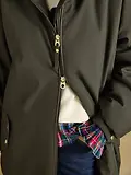 Thumbnail 5 of Joules Women's Coverall Oversized Fleece Lined Waterproof Coat - Green