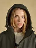 Thumbnail 9 of Joules Women's Coverall Oversized Fleece Lined Waterproof Coat - Green