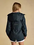 Thumbnail 3 of Joules Women's Everdry Waterproof Packable Raincoat With Hood - Navy