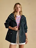 Thumbnail 6 of Joules Women's Everdry Waterproof Packable Raincoat With Hood - Navy