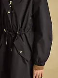 Thumbnail 5 of Joules Women's Stormwell Waterproof Longline Raincoat with Hood - Black