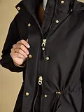 Thumbnail 7 of Joules Women's Stormwell Waterproof Longline Raincoat with Hood - Black