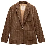 Thumbnail 1 of Joules Women's Albury Jersey Tweed Blazer - Check