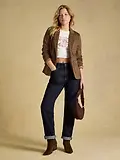 Thumbnail 6 of Joules Women's Albury Jersey Tweed Blazer - Check
