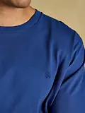 Thumbnail 5 of Joules Men's Dozer Long Pyjama Set - Navy / Burgundy