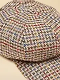 Thumbnail 6 of Joules Women's Elvaston Tweed Baker Boy Hat - Multi Tweed
