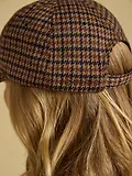 Thumbnail 3 of Joules Women's Perry Baseball Cap - Neutral Houndstooth Jersey