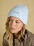 Thumbnail 3 of Joules Women's Chunky Knitted Beanie - Blue